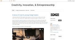 Desktop Screenshot of edgeofentrepreneurship.com